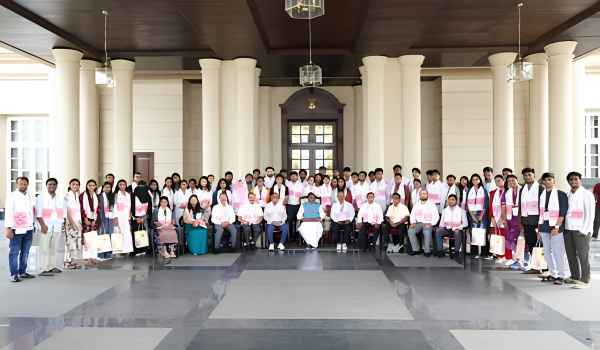 Yuva Sangam Phase VII: Telangana Students Explore Assam’s Culture, Meet Governor Lakshman Prasad Acharya