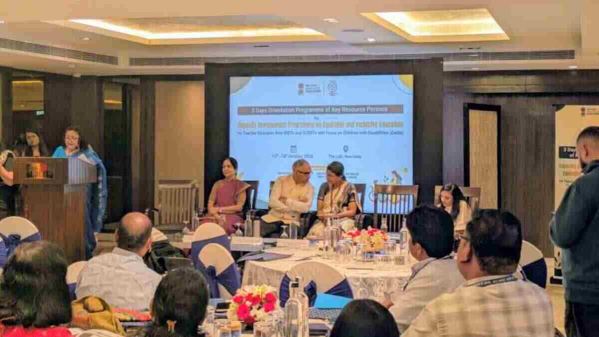 NCERT, RCI and UNICEF Join Inclusive Education Training Programme to Strengthen Teachers’ Skills