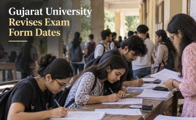 Gujarat University Updates Exam Form Deadlines for UG and PG Courses; Late Fee Window Open Until November 5