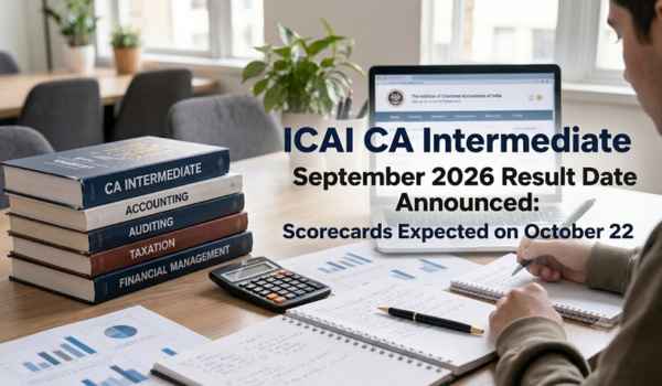 ICAI CA Intermediate Sept 2026 Results: A Sudden Oct 22 Date Drops! Here’s the Reason Candidates Must Know