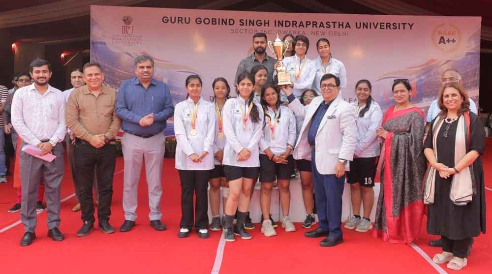 GGSIPU Concludes 21st Inter Collegiate Sports Championship 2026 with Participation of 10,000 Students
