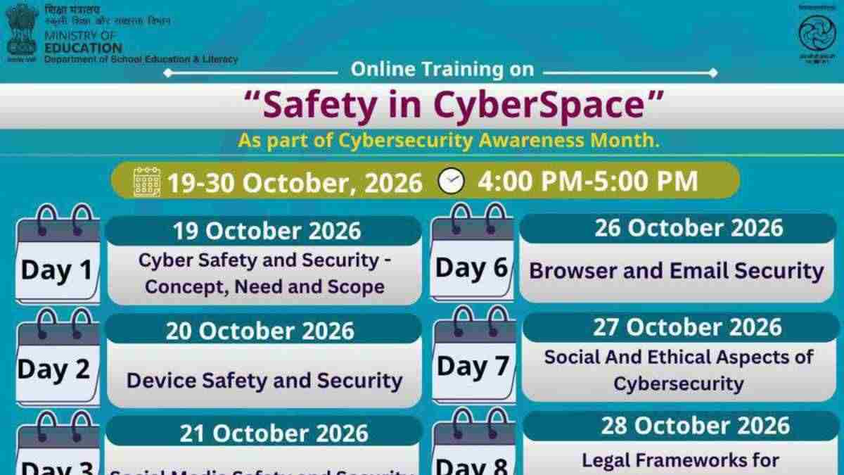 How to Stay Safe Online? CIET NCERT Starts 10 Day Cybersecurity Training Today