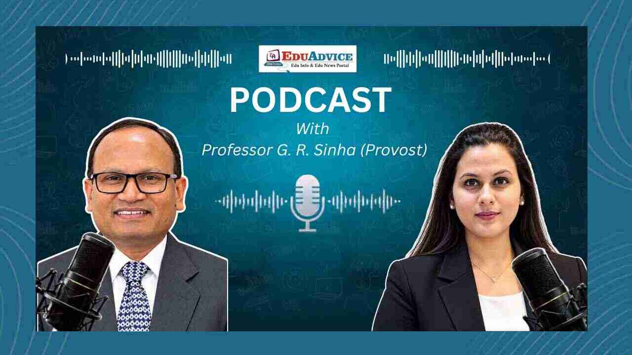 AI in Education: Students Critical Thinking at Risk? Professor G. R. Sinha(Provost) Explains