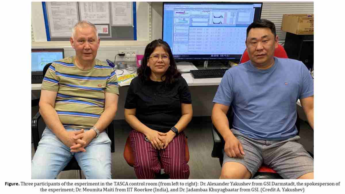 IIT Roorkee Scientist Contributes to First Measurement of Chemical Bond in a Superheavy Element Compound