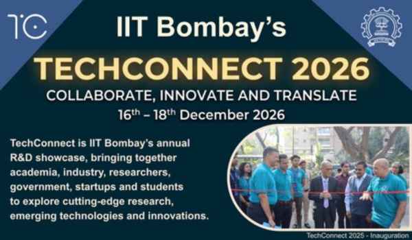 IIT Bombay TechConnect 2026: What to Expect from the 3 Day Research Event