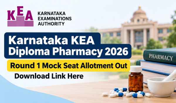 KEA Diploma Pharmacy 2026 Mock Allotment Released: Check Updates